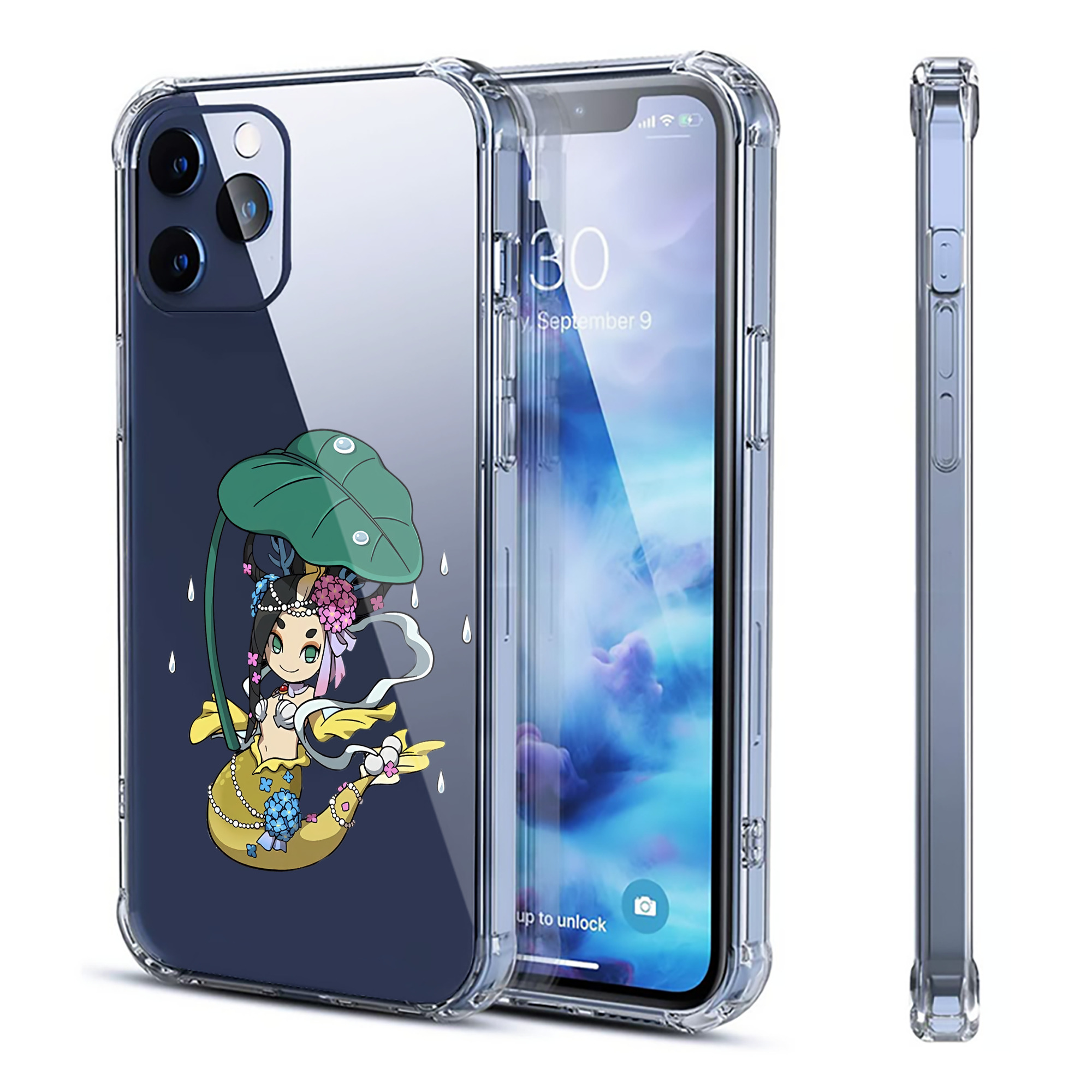 （画像用） 妖怪ウォッチ Yo-kai Watch 【iPhone 12シリーズ対応】透明スマホケース（クリアソフトケース）